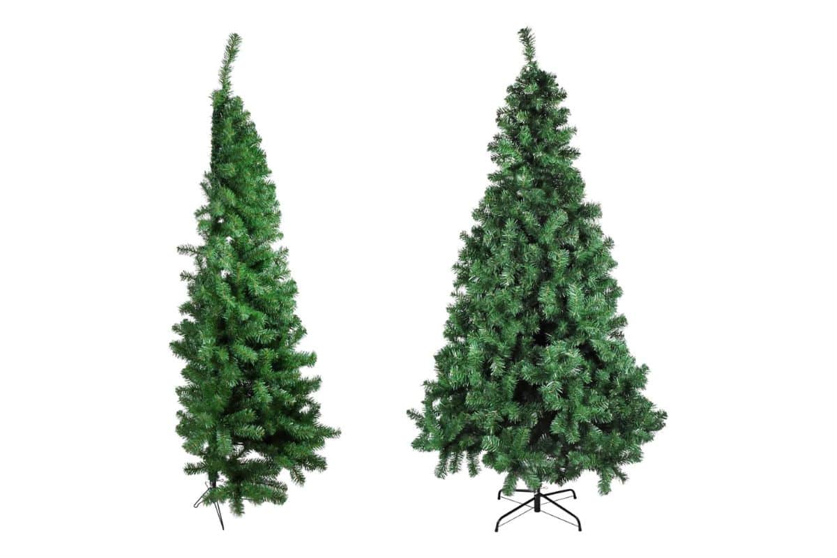 mezzo albero di natale 210 cm