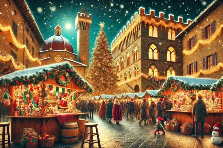 Mercatini di Natale Arezzo 2024: scopri il programma completo, mappa, orari e tutte le attrazioni. Vivi la magia del Natale nella splendida città toscana!